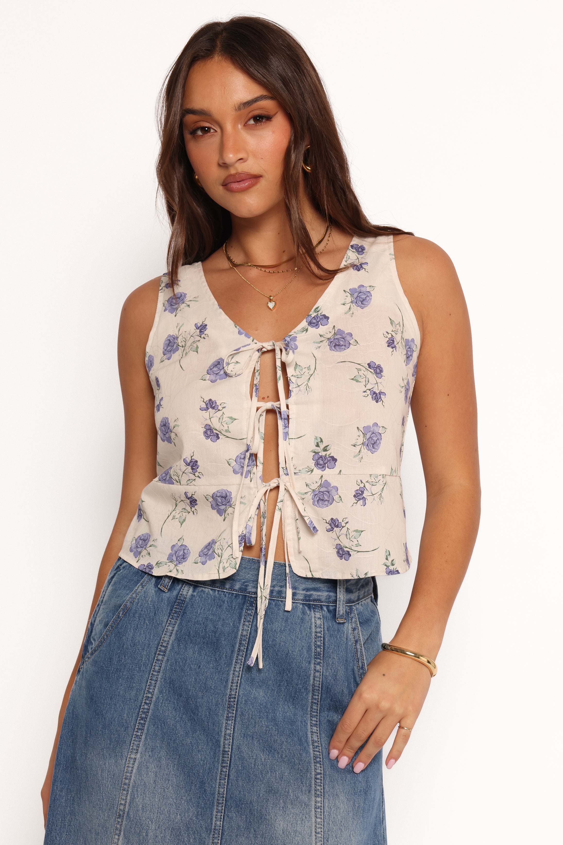 TOPS Riley Top - Cream