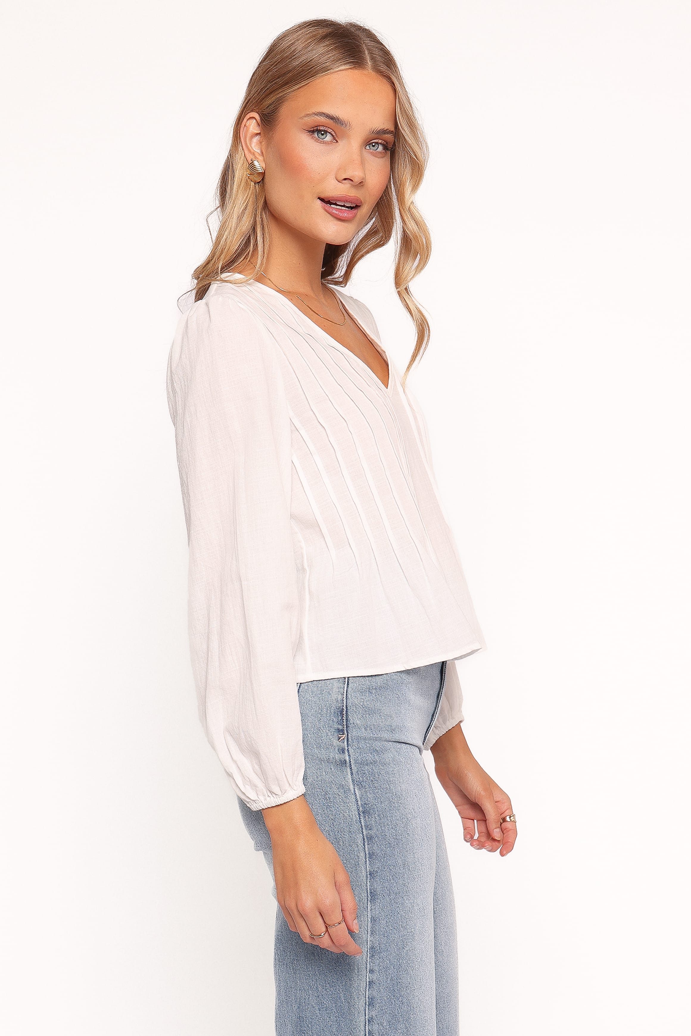 TOPS Rinna Top - White