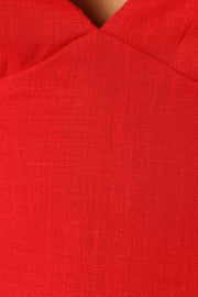 TOPS @Robe Top - Red