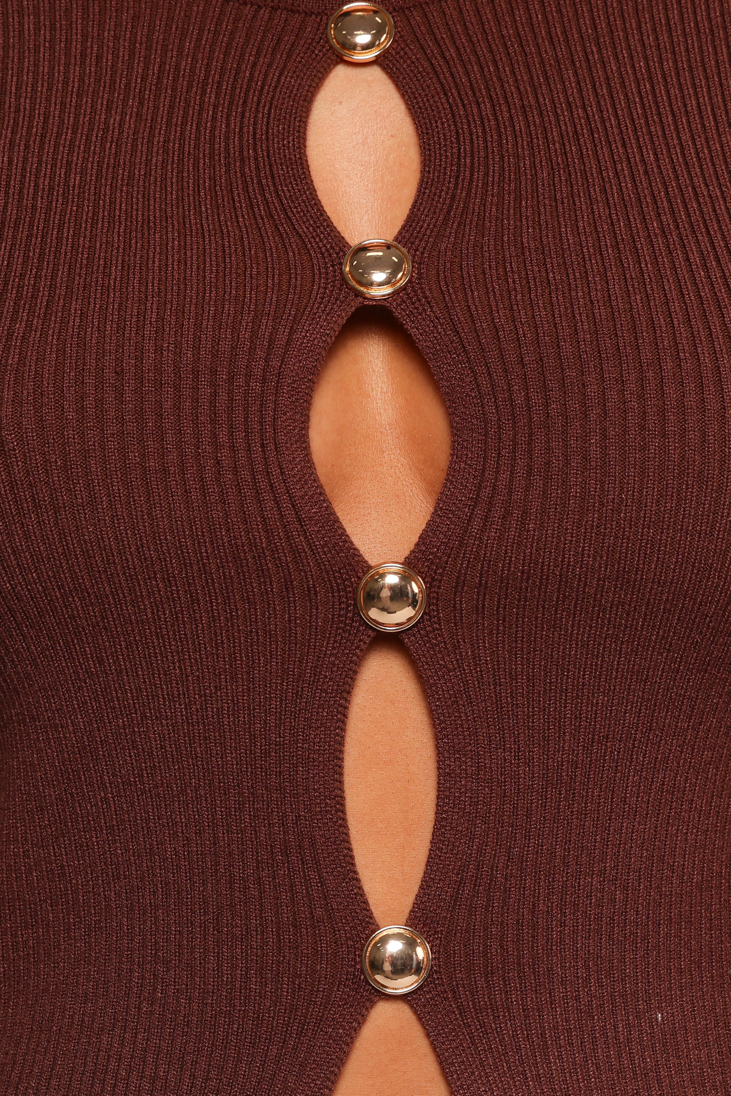 TOPS Rosienna Knit Top - Chocolate