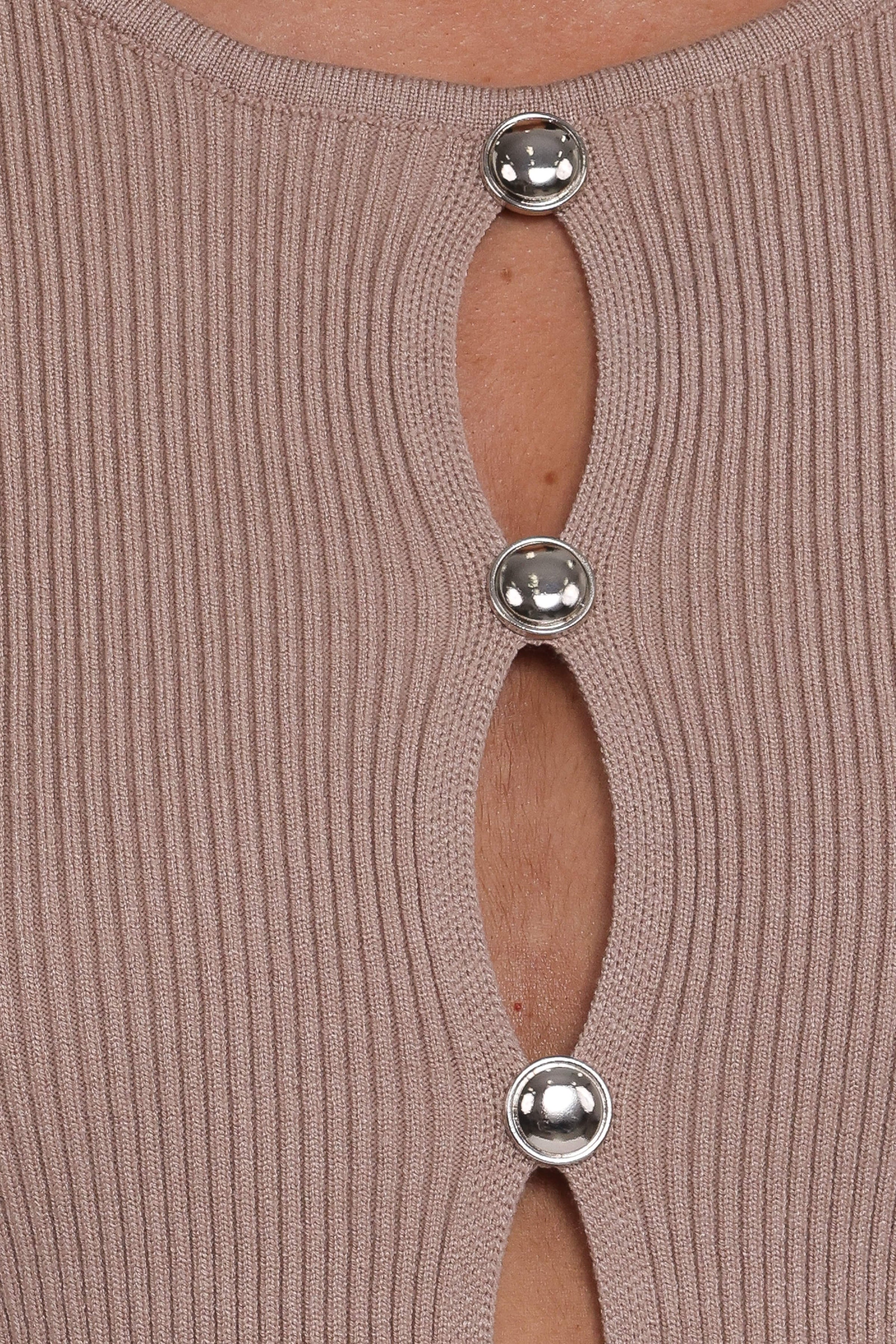TOPS Rosienna Knit Top - Taupe