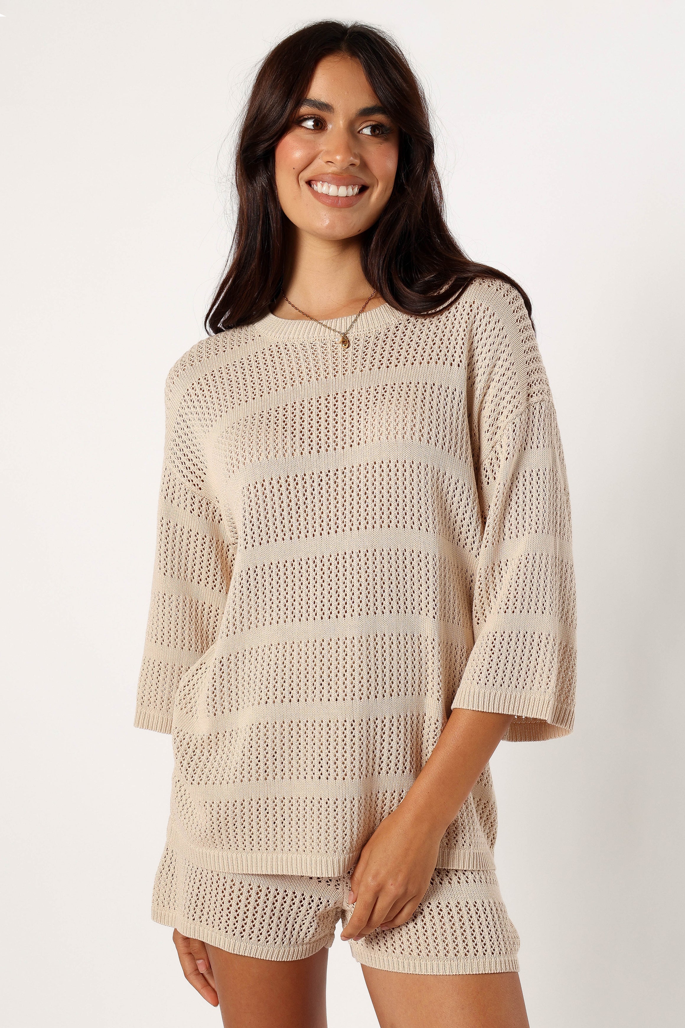 TOPS @Samia Top - Sand