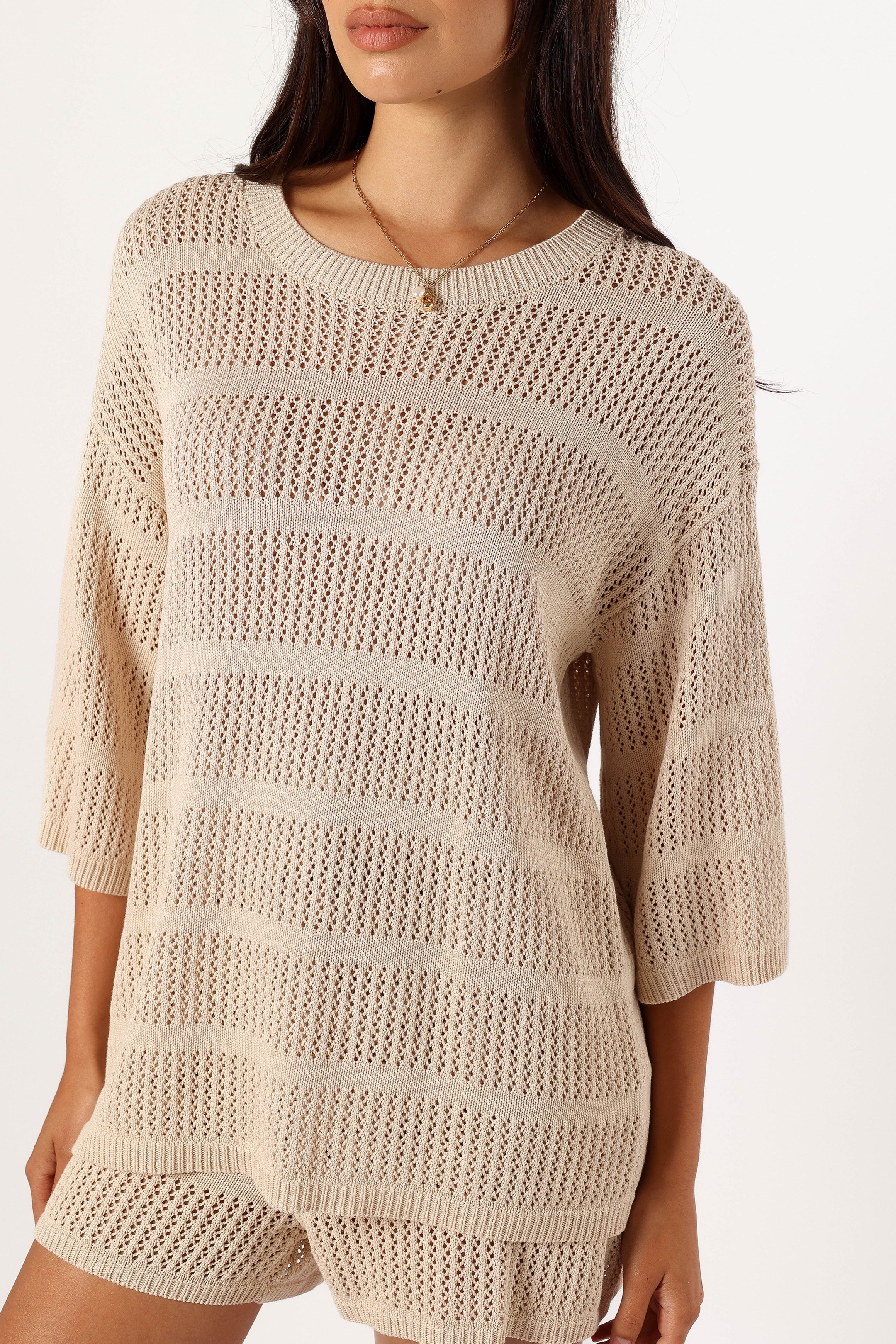 TOPS @Samia Top - Sand