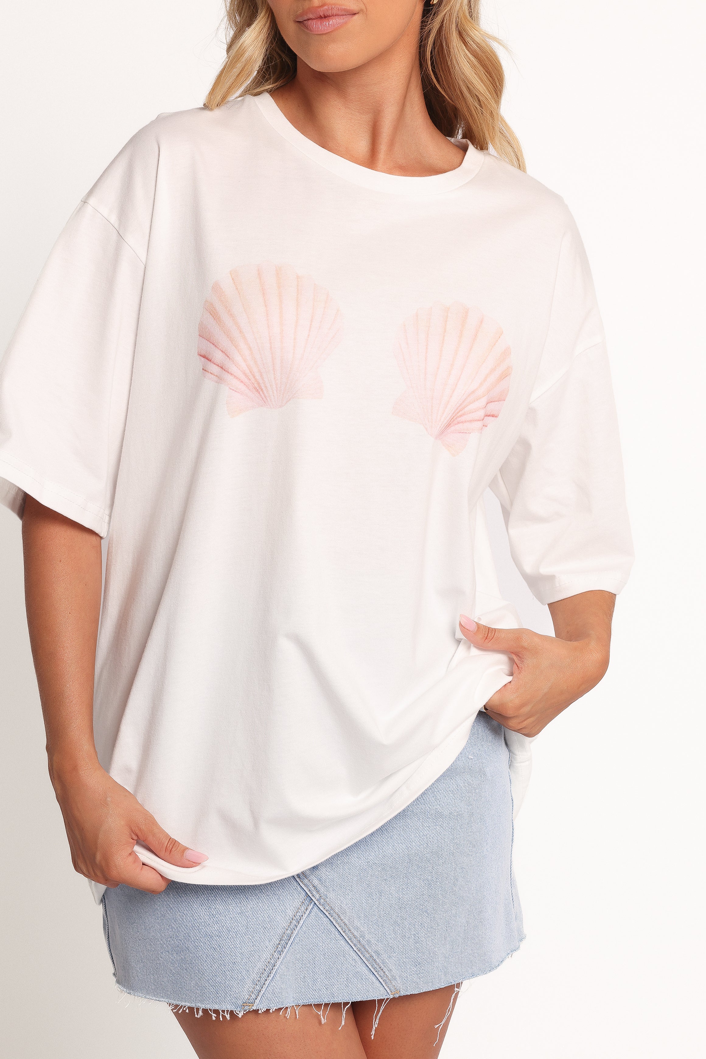 TOPS Sammie Graphic Tee - White