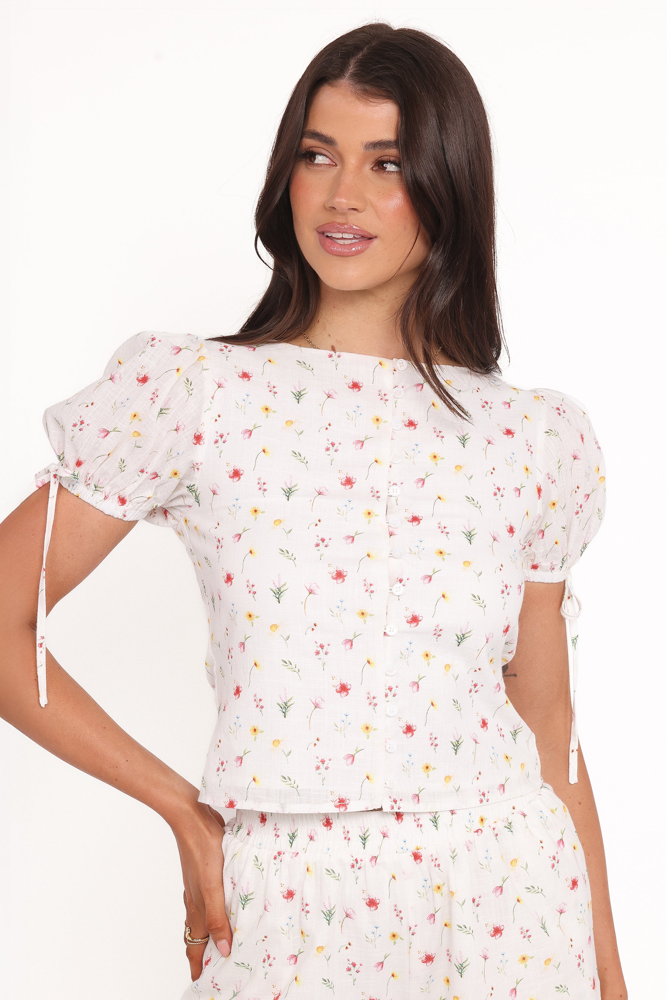 TOPS Sanders Top - Painted Ditsy