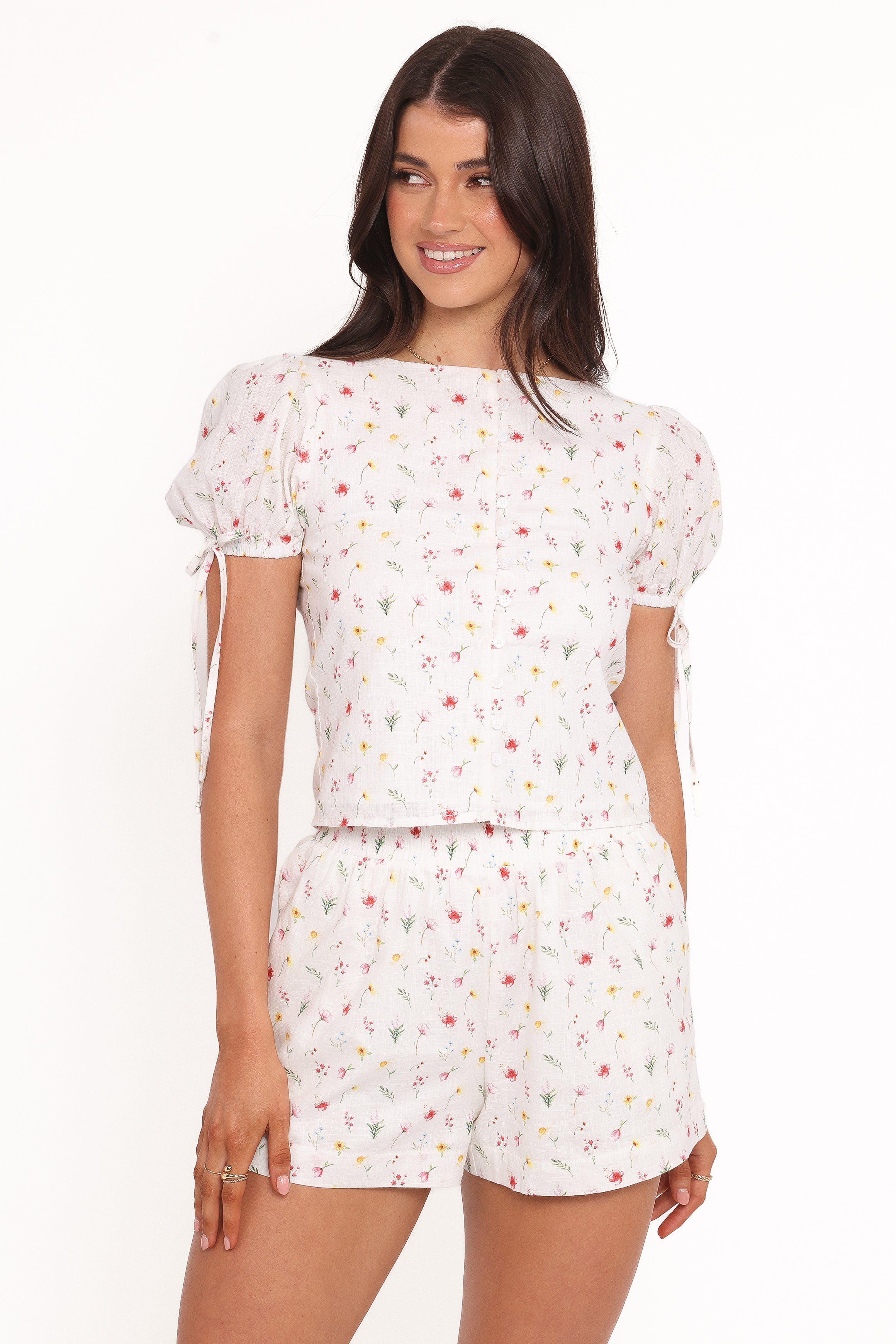 TOPS Sanders Top - Painted Ditsy