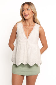 TOPS Snezana Top - White