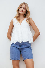 TOPS Snezana Top - White