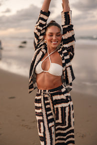 TOPS @Sola Shirt - Noria Print (Hold for Euro Summer)