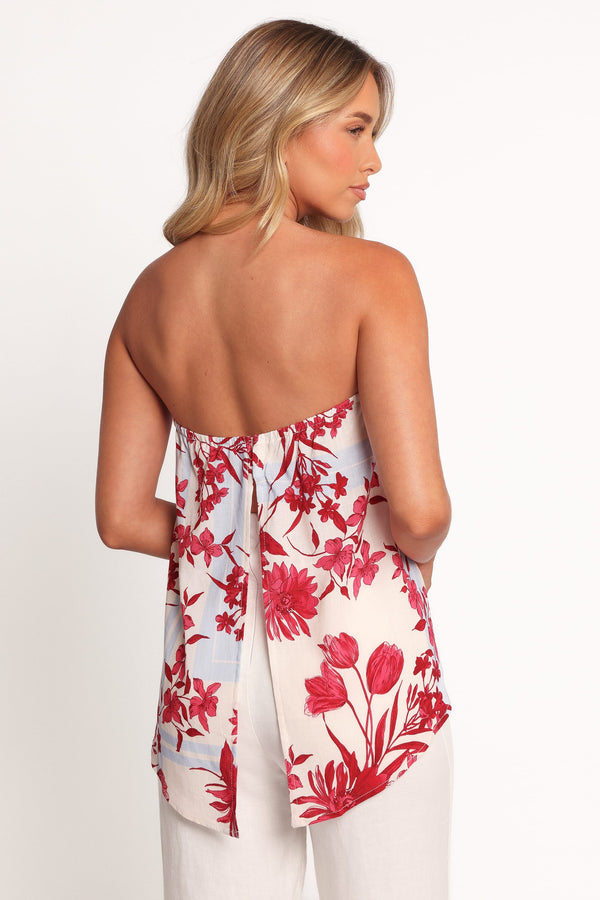 TOPS Solara Strapless Top - Estelle