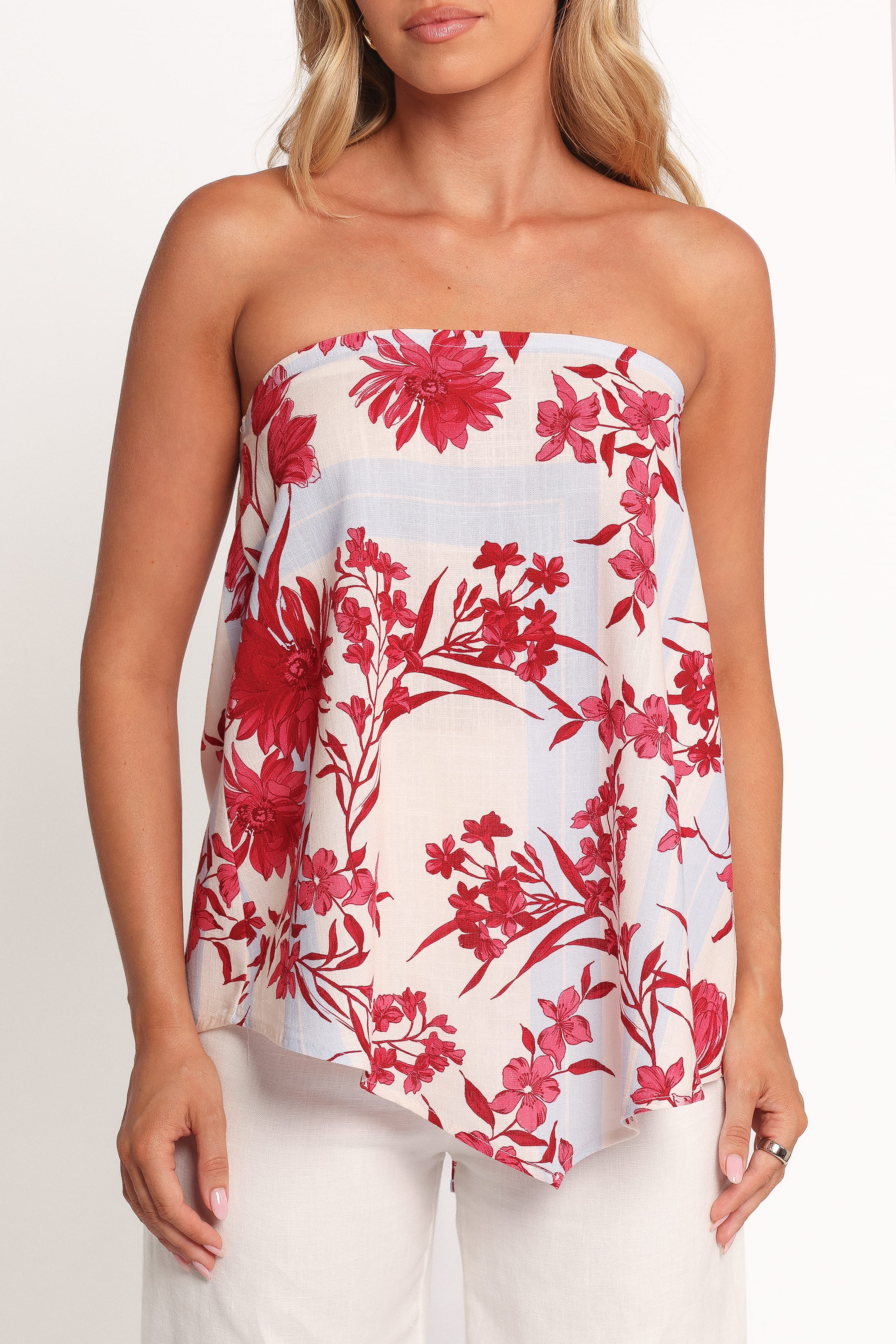TOPS Solara Strapless Top - Estelle