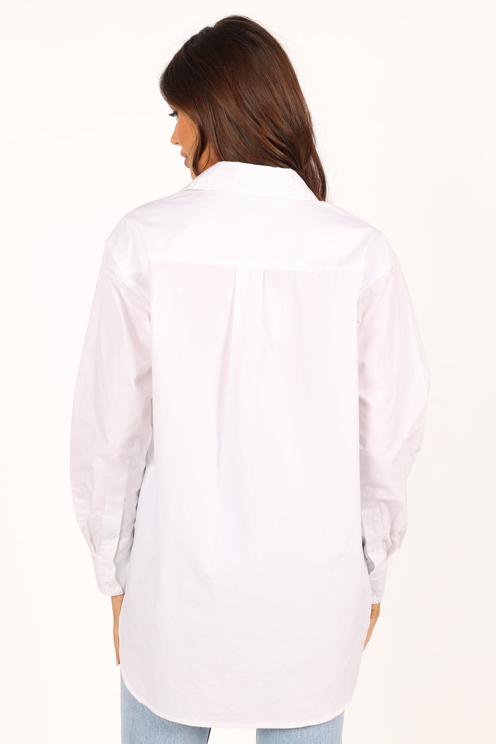 TOPS @Tal Oversized Shirt - White (waiting on bulk)