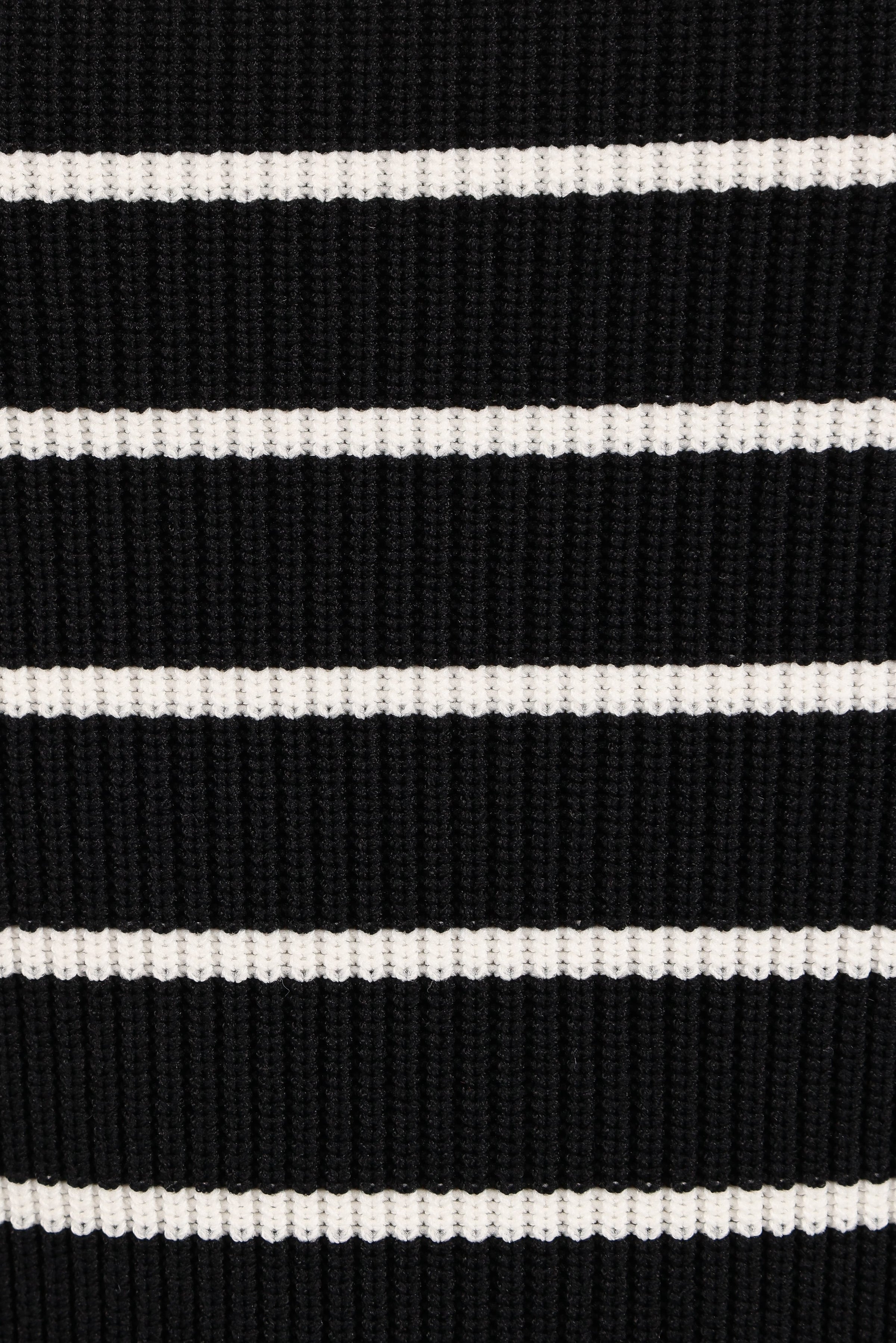 TOPS Tegan Knit Top - Black Stripe