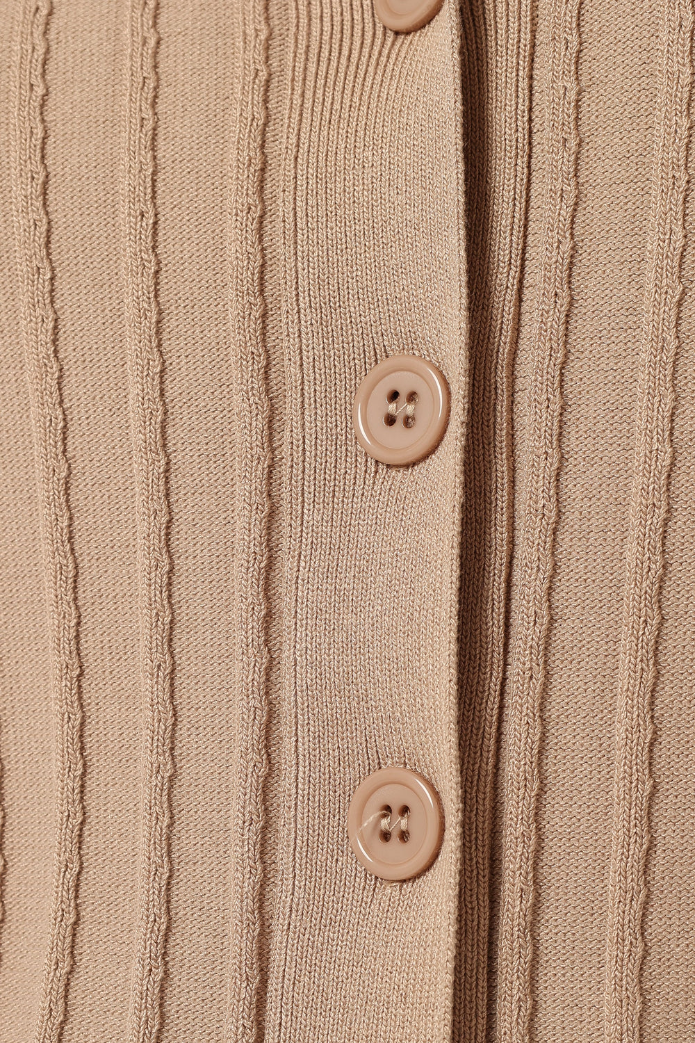 TOPS @Tibi Ribbed Top - Beige (Hold for Cool Beginnings)
