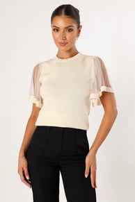 TOPS @Uma Top - Champagne