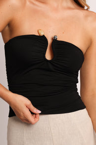 TOPS Umbrie Top - Black