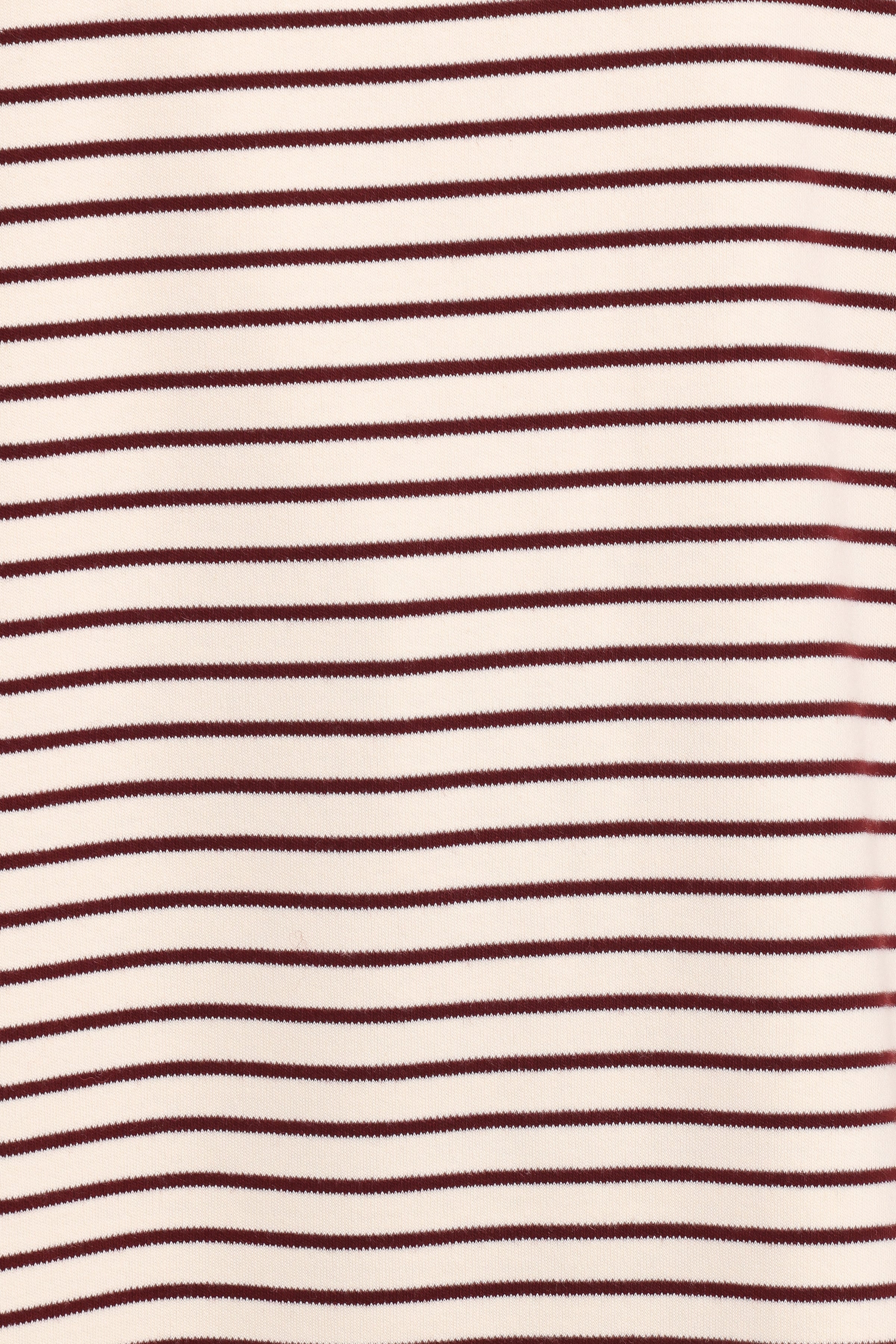 TOPS Wilda Oversized Tee - Cream Tan Stripe