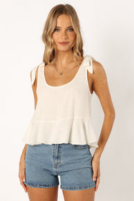 TOPS @Wyatt Top - White