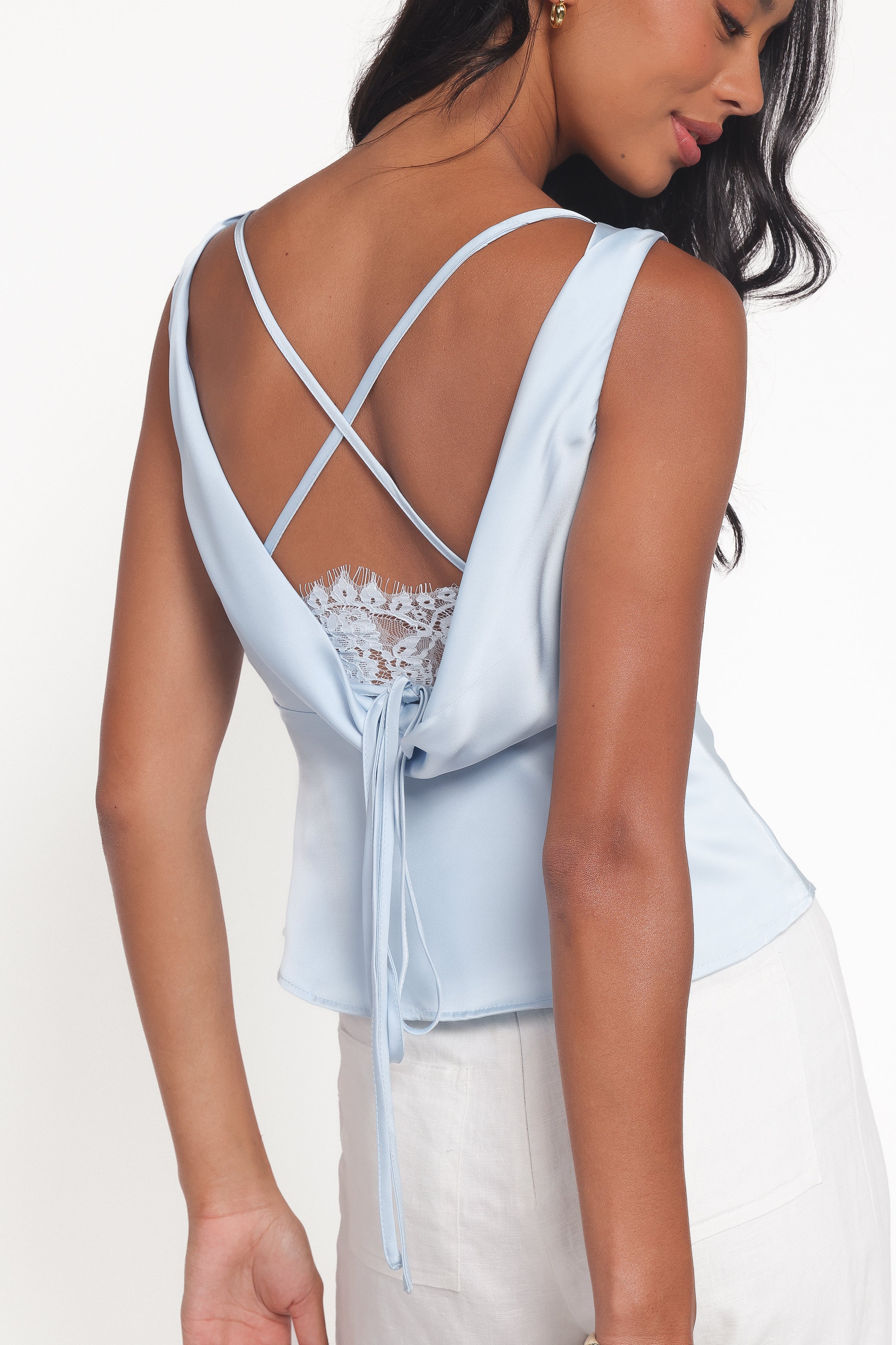 TOPS Wynn Top - Blue