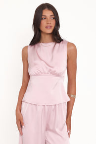 TOPS Wynn Top - Pale Pink