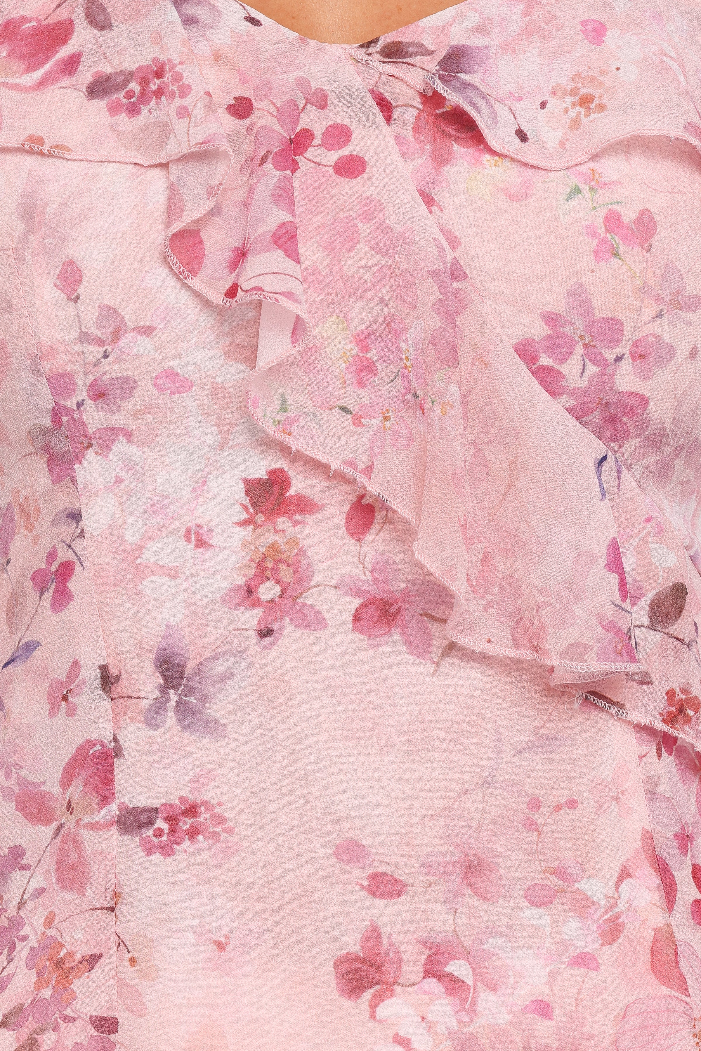 TOPS Xandra Blouse - Pink Floral