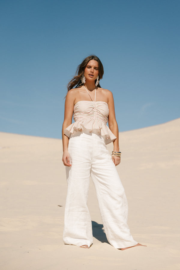 TOPS Yulia Top - Wave Stripe