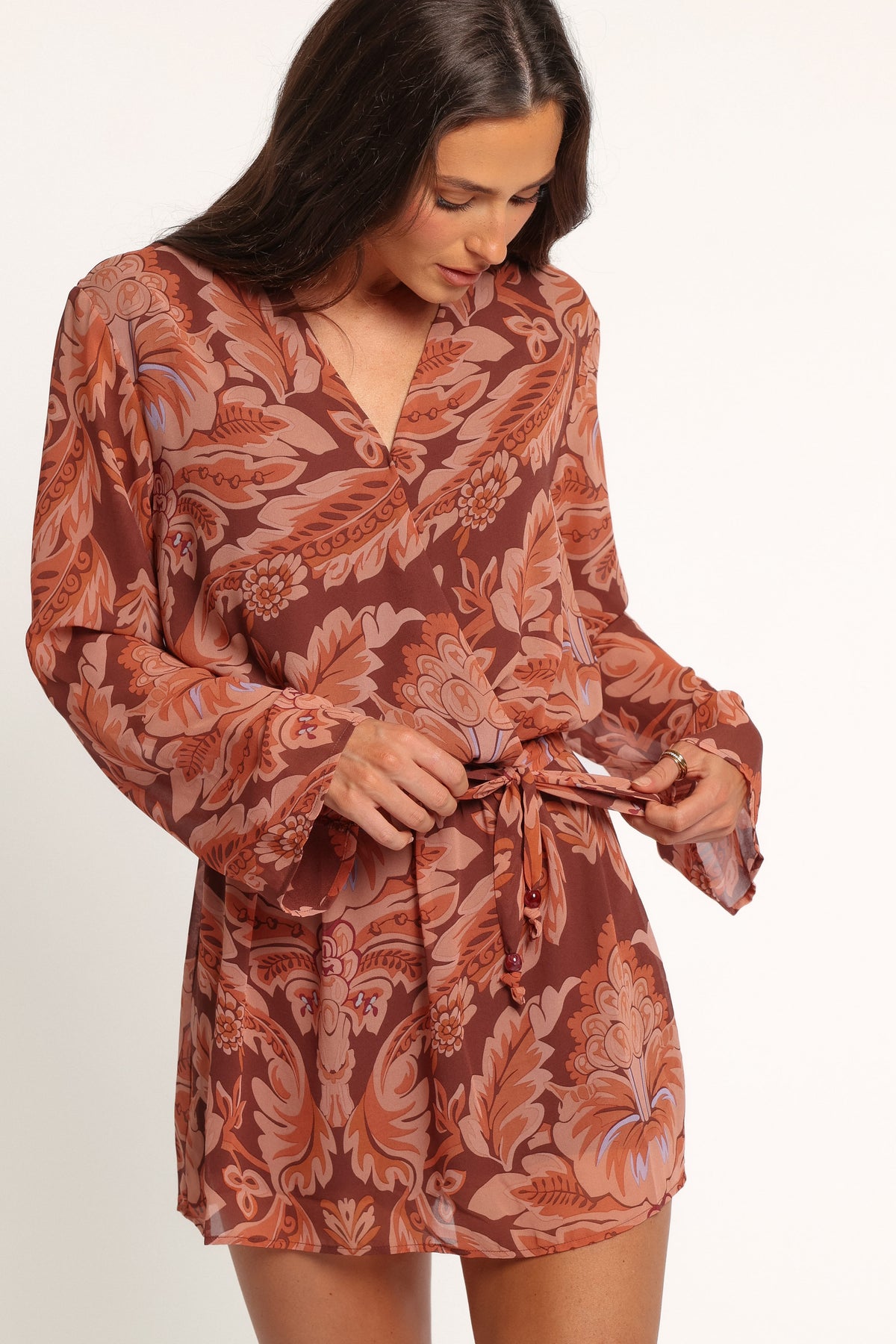 PLAYSUITS Cecilia Playsuit - Orange Paisley
