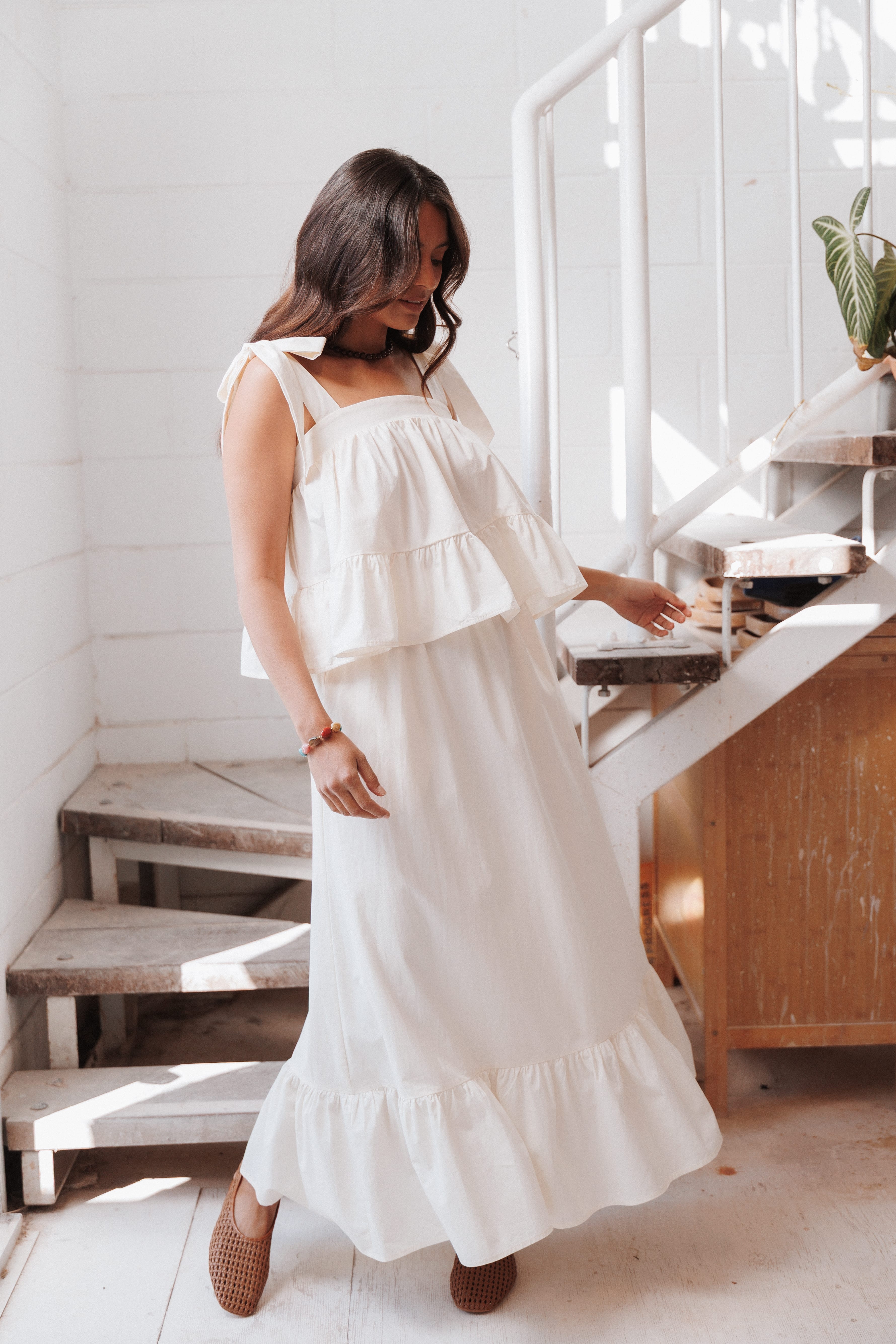 SETS Alanna Skirt Set - Ivory