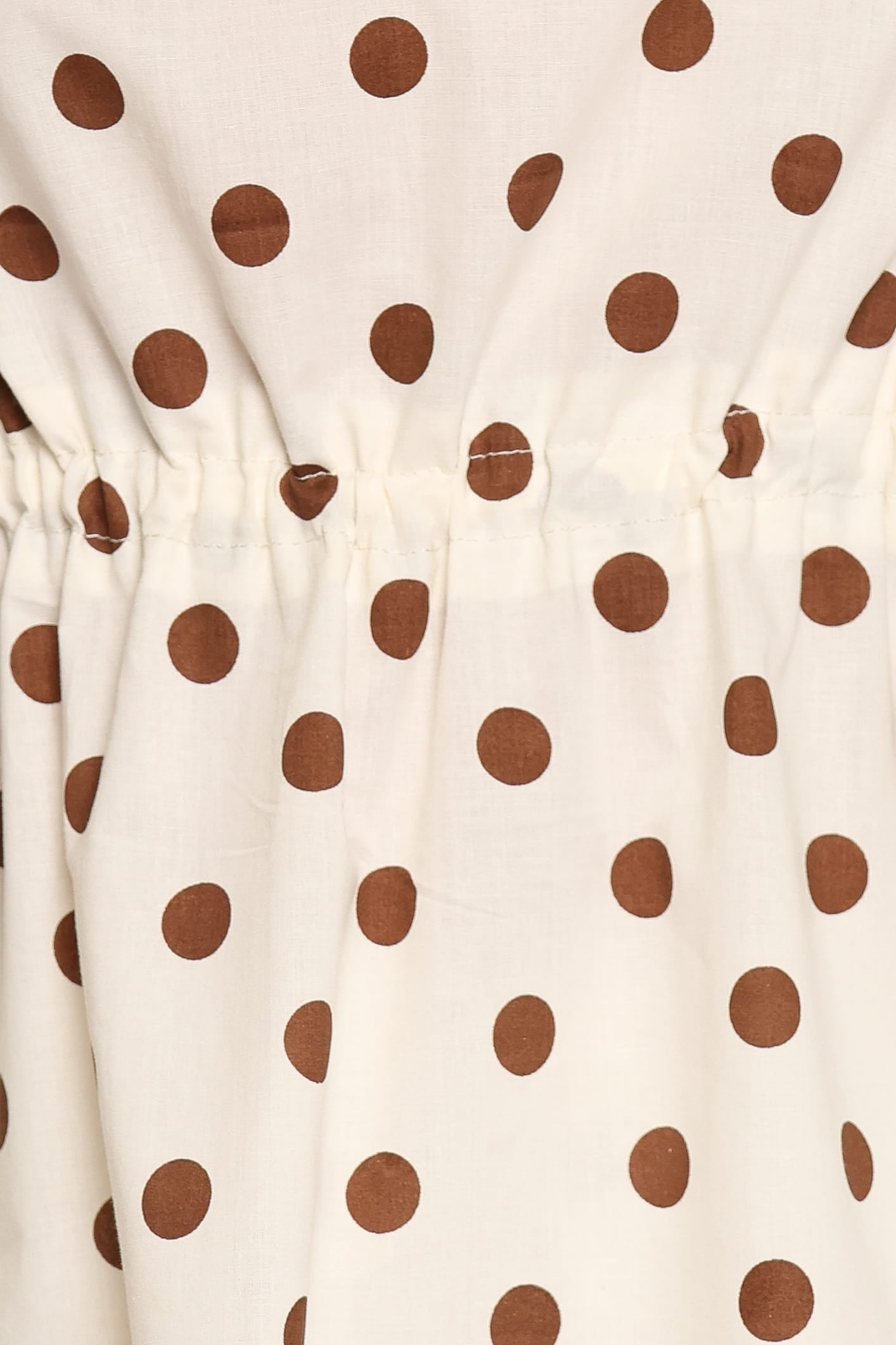 SETS Annika Pant Set - Cream Polka Dot