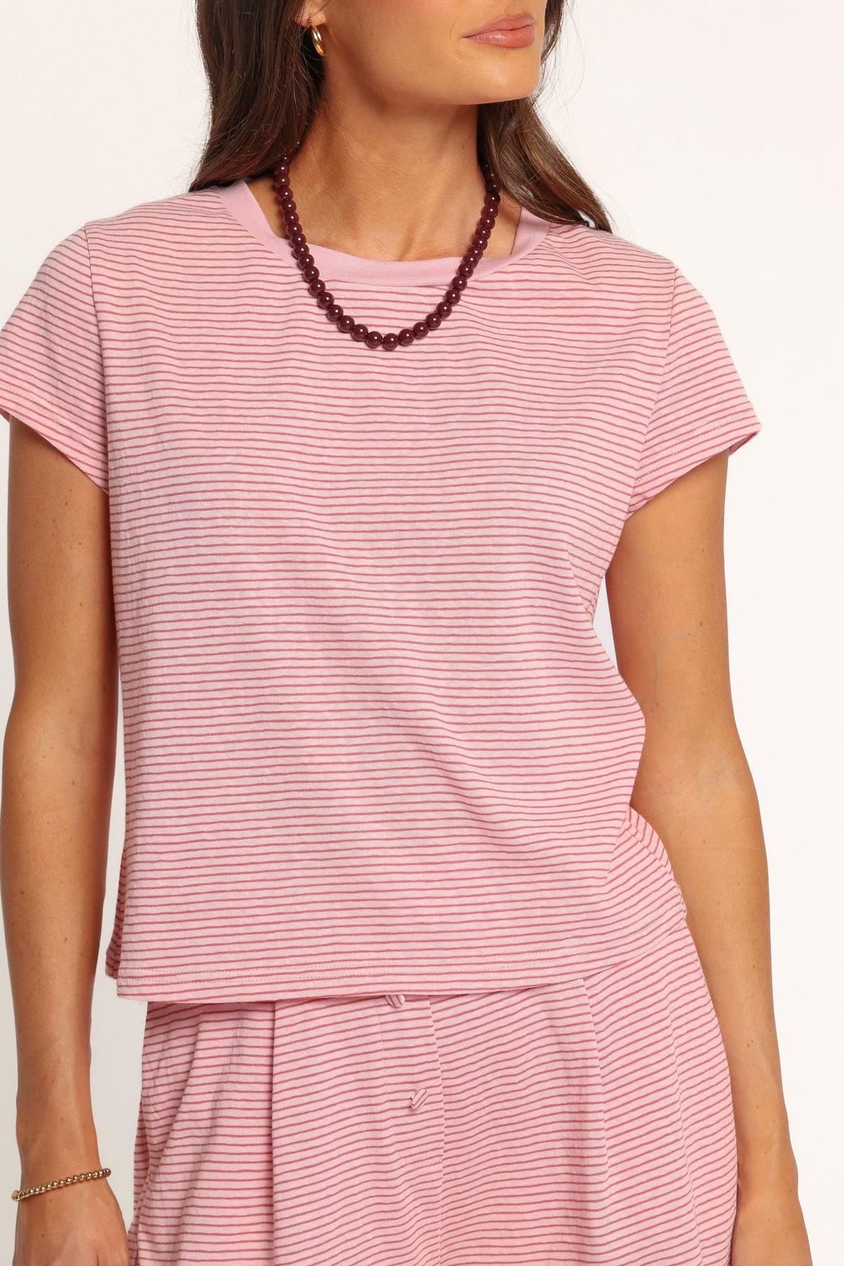SETS Betsy Knit Short Set - Pink
