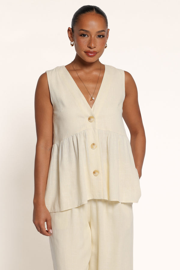 SETS Brenda Pant Set - Butter Yellow