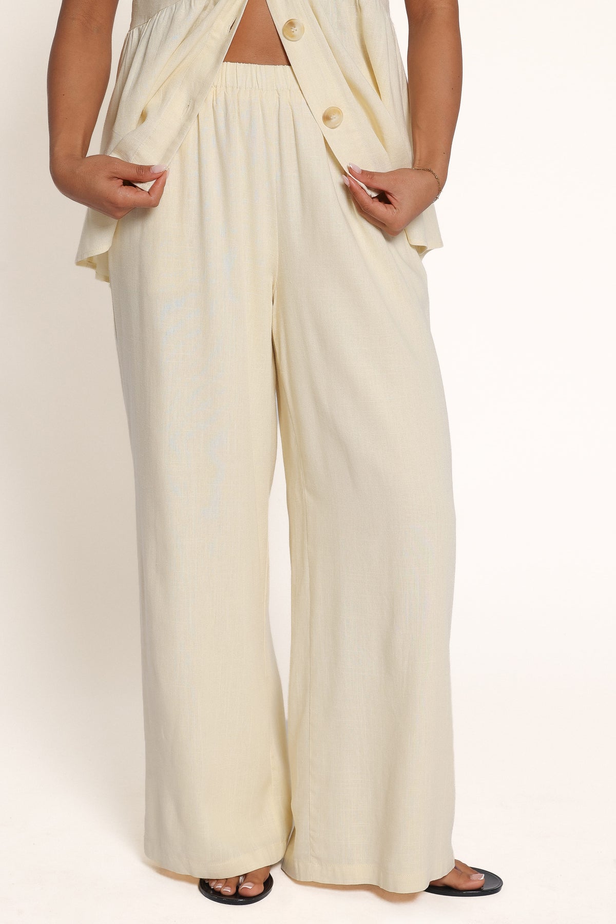 SETS Brenda Pant Set - Butter Yellow