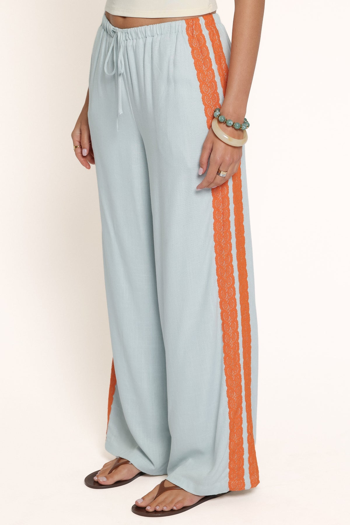 SETS Carla Pant Set - Seafoam Blue