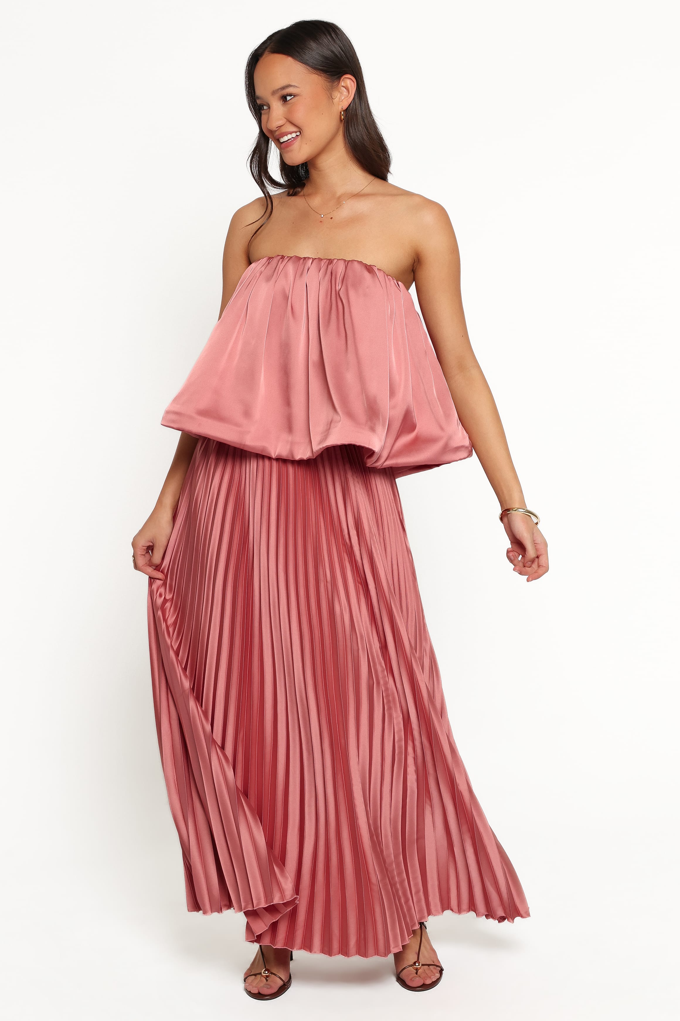 SETS Dorado Pleated Skirt Set - Dusty Rose