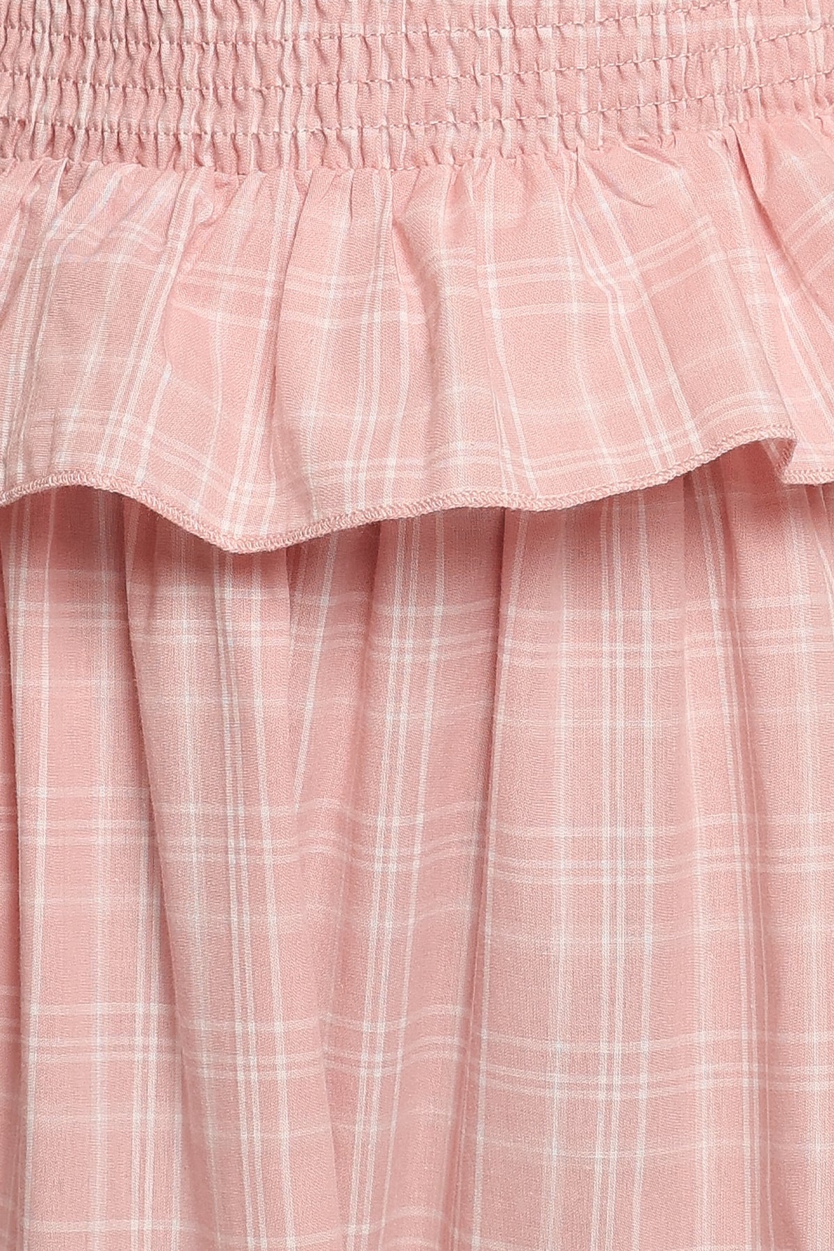 SETS Elia Skirt Set - Pink Plaid