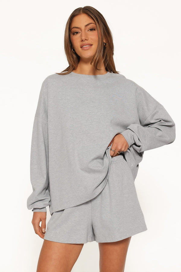 SETS Eliza Short Set - Grey