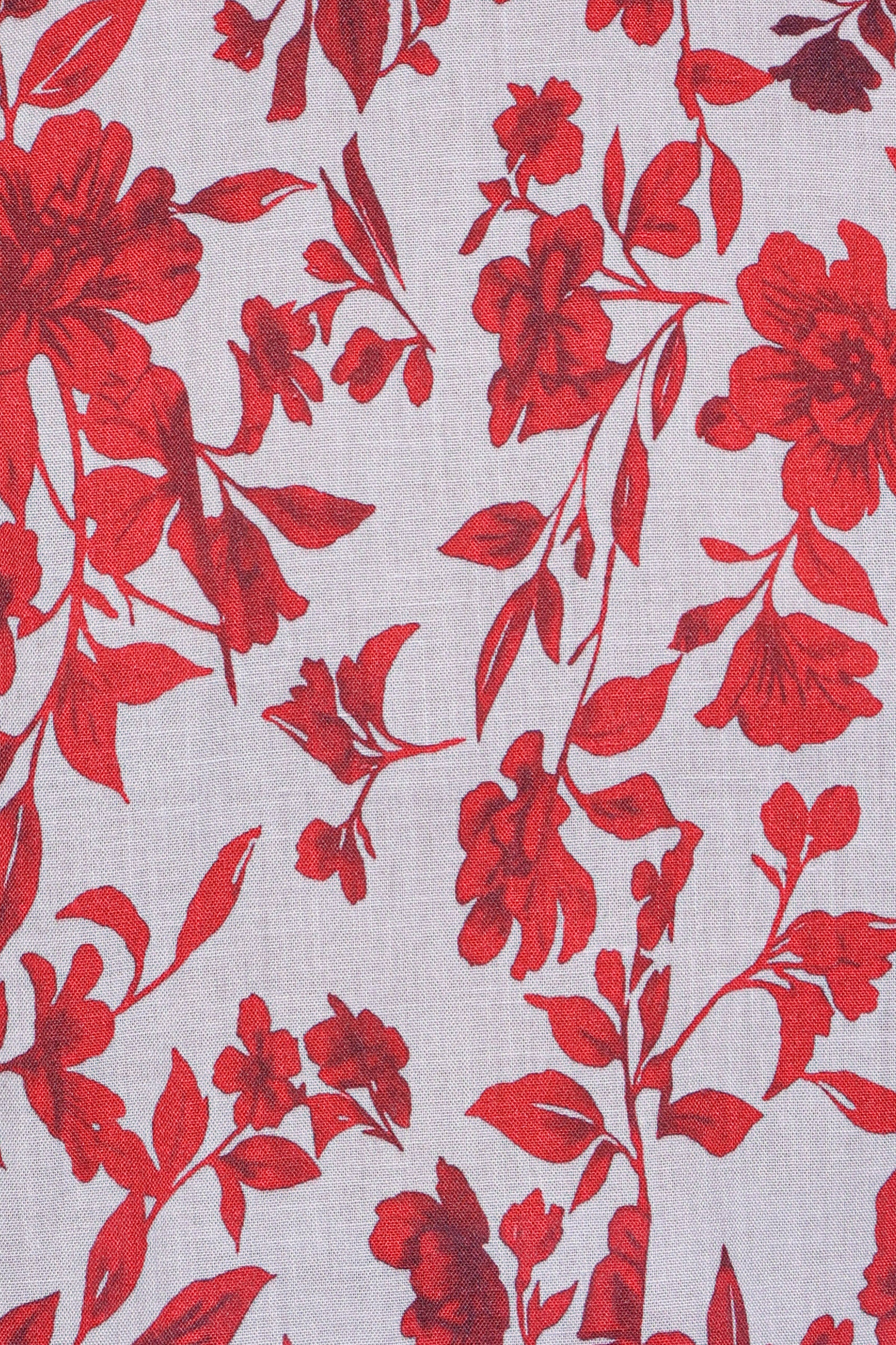 SETS Hilde Short Set - Burgundy Floral