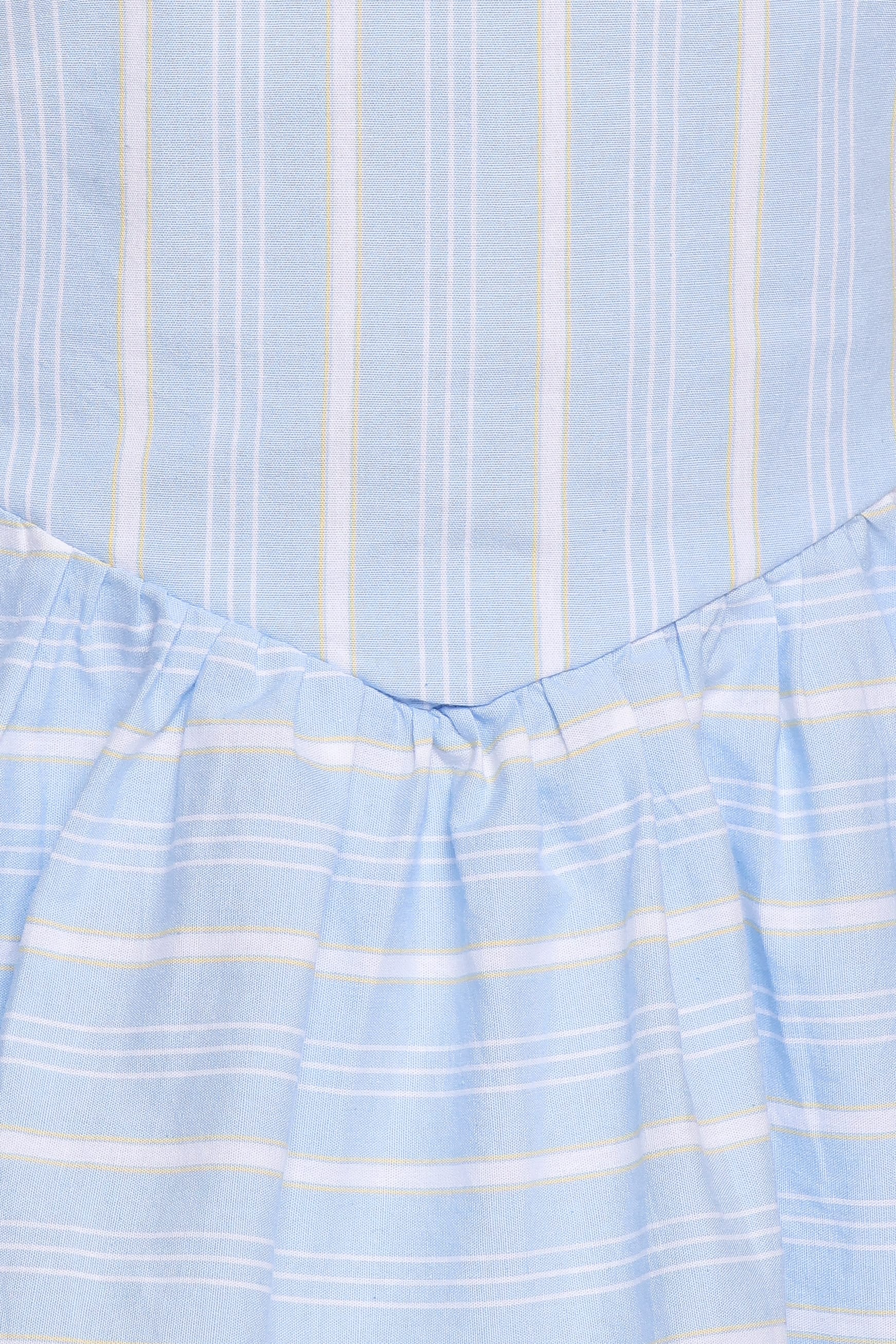 SETS Jordyn Skirt Set - Blue Stripe