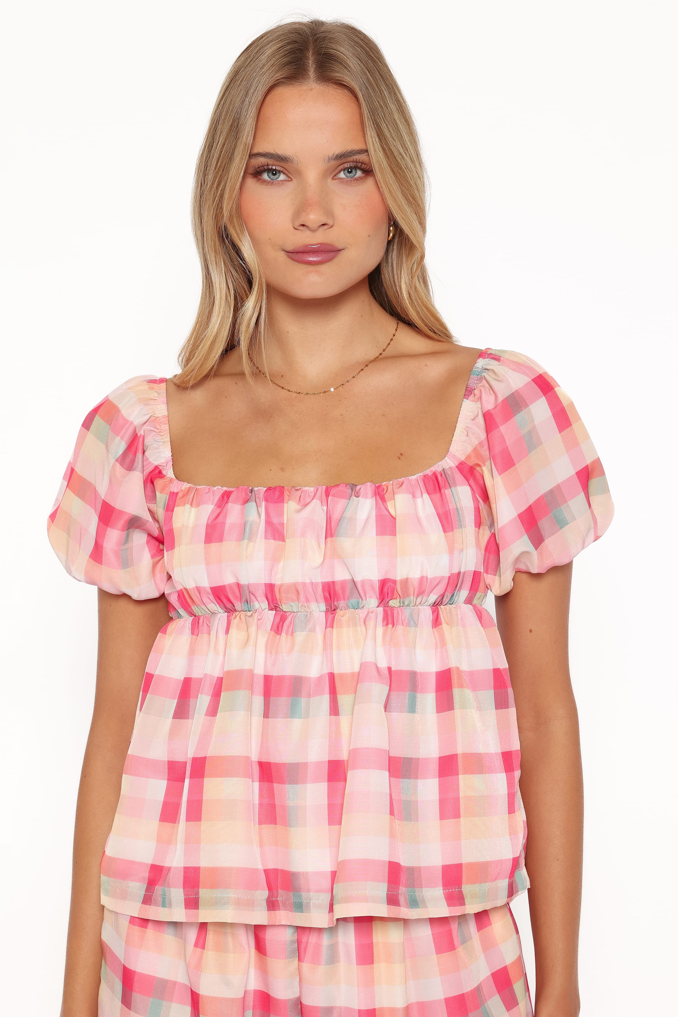SETS Julia Set - Pink Picnic Plaid