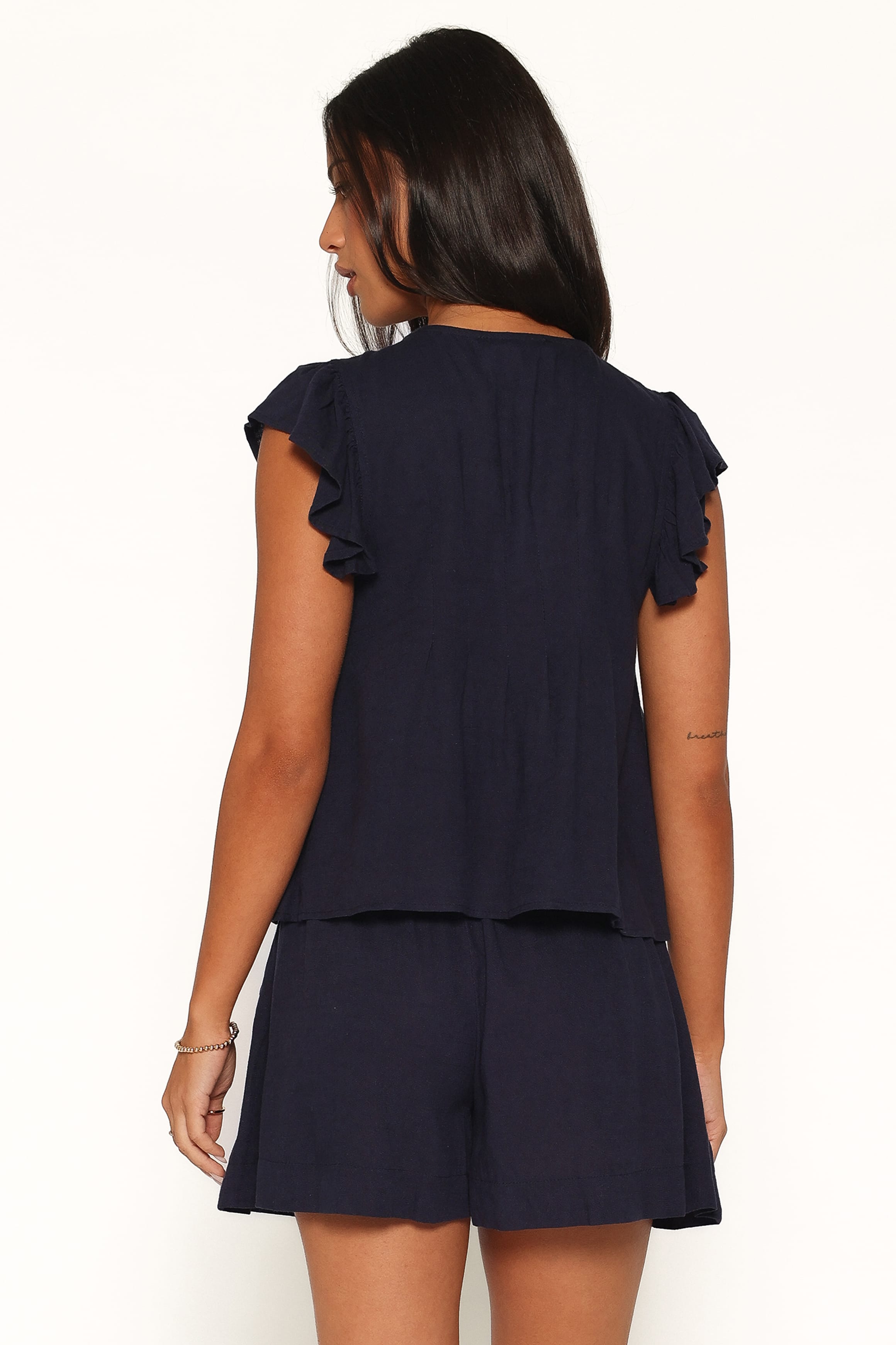 SETS Lilly Flutter Short Set - Navy