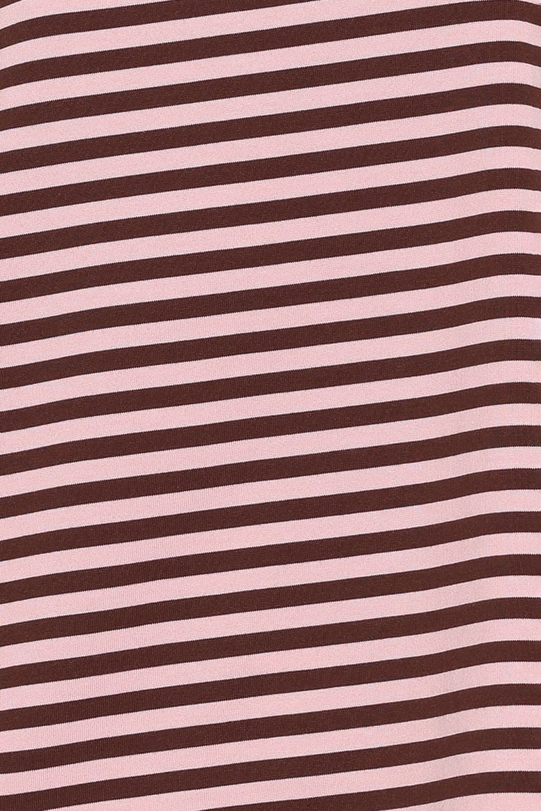 SETS Tallulah Knit Short Set - Pink Stripe