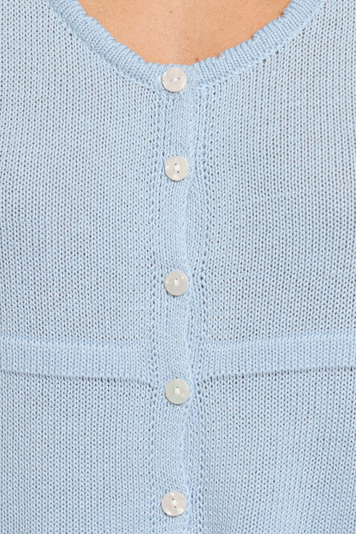 SETS Verity Knitted Short Set - Blue