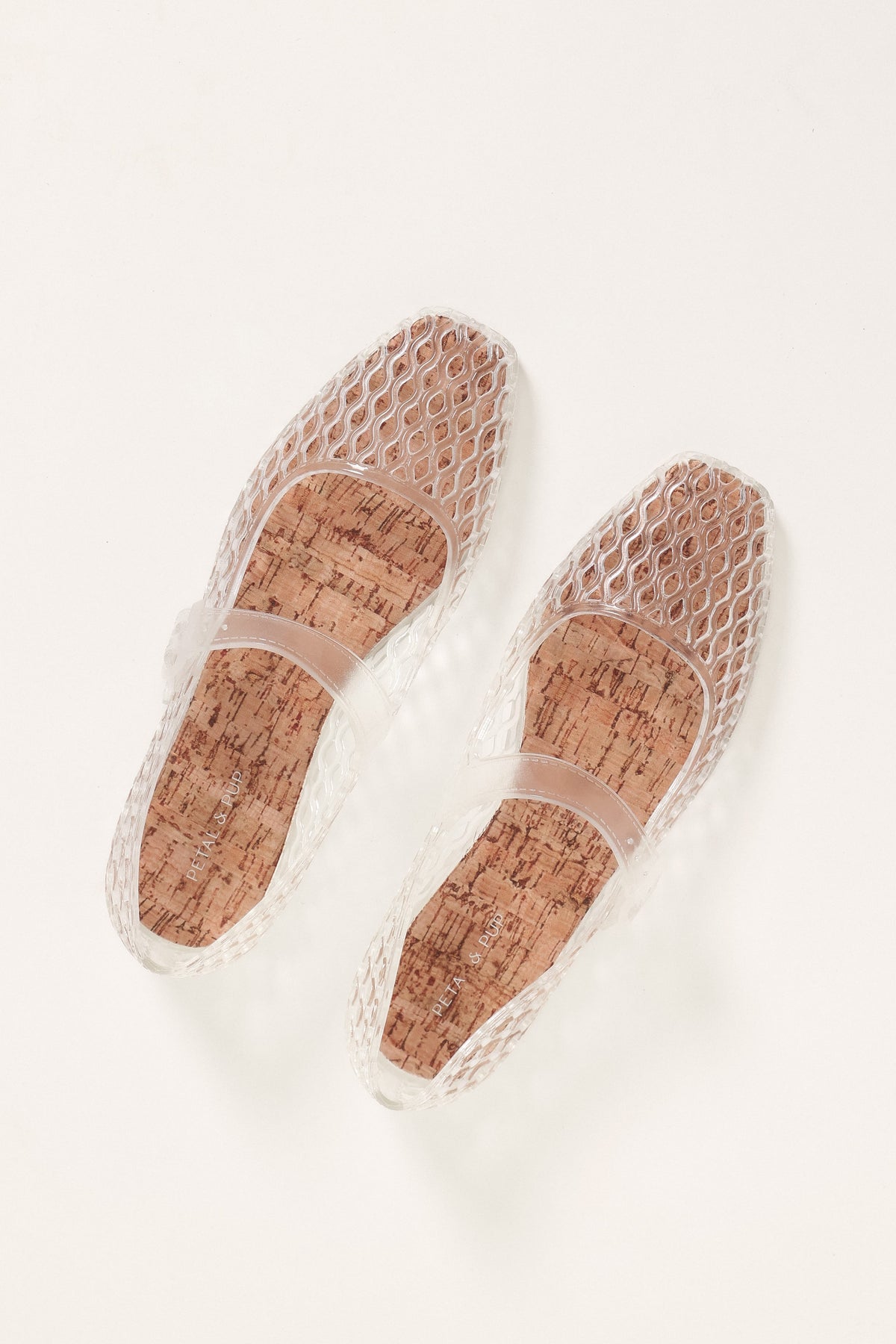 SHOES Anastasia Jelly Flat - Clear