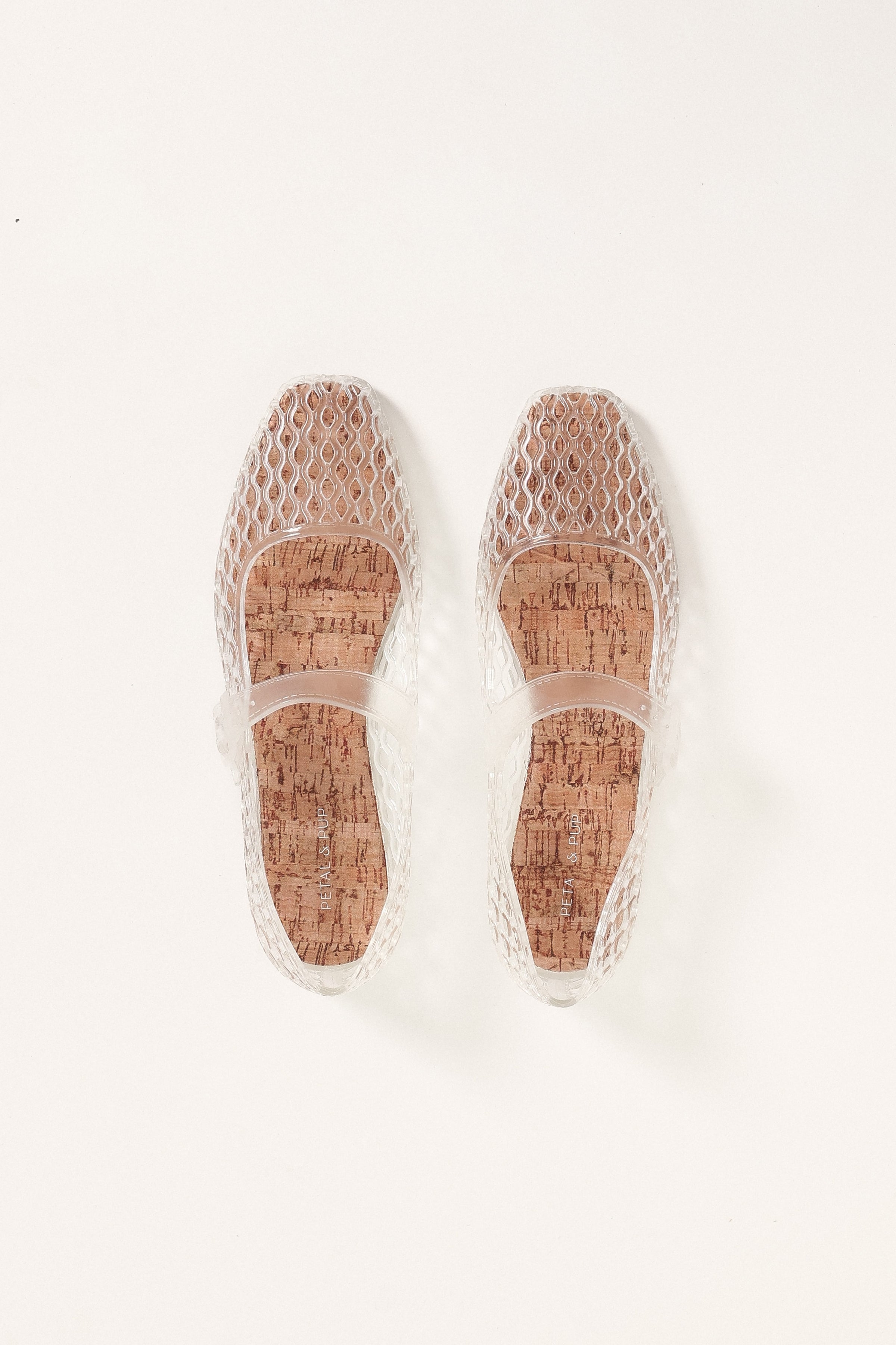 SHOES Anastasia Jelly Flat - Clear