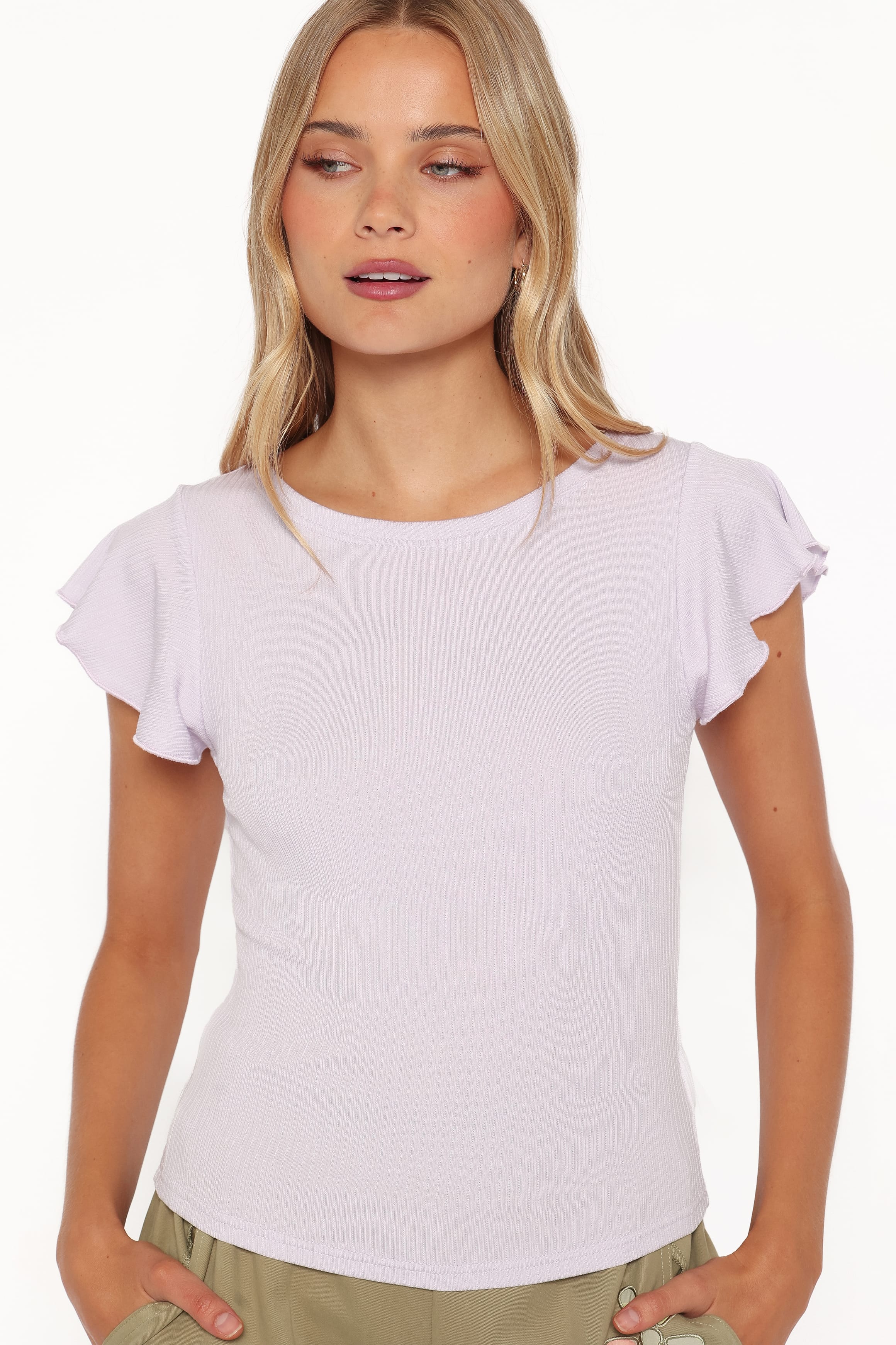 TOPS Betsy Tee - Lilac