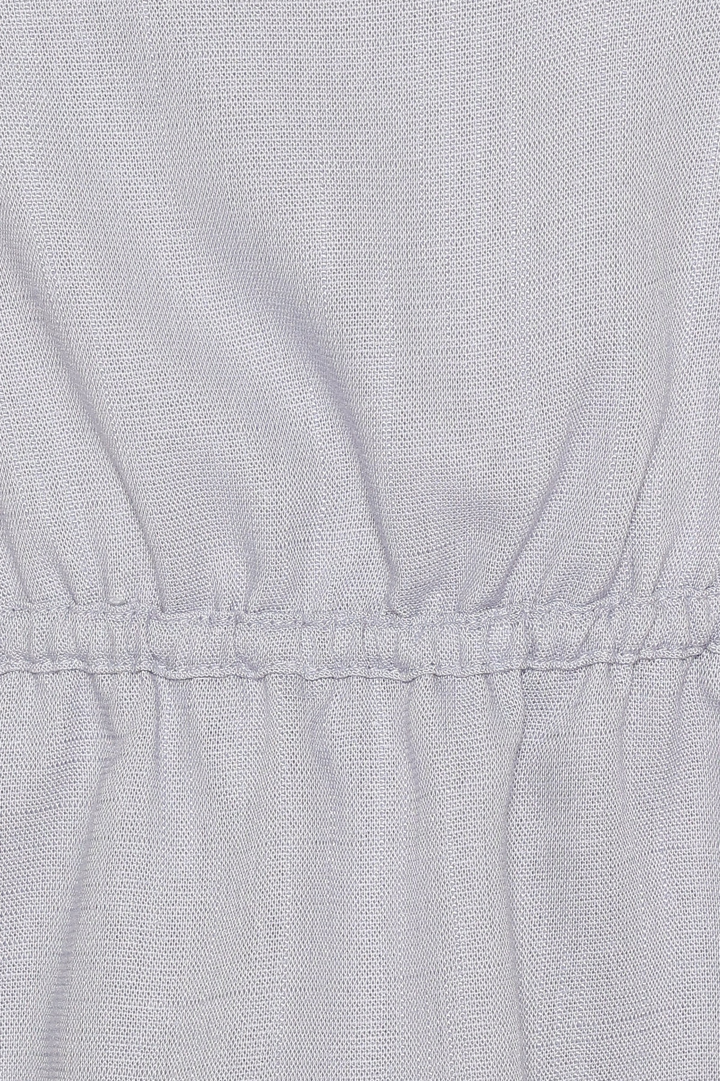 TOPS Bettie Top - Light Blue Linen