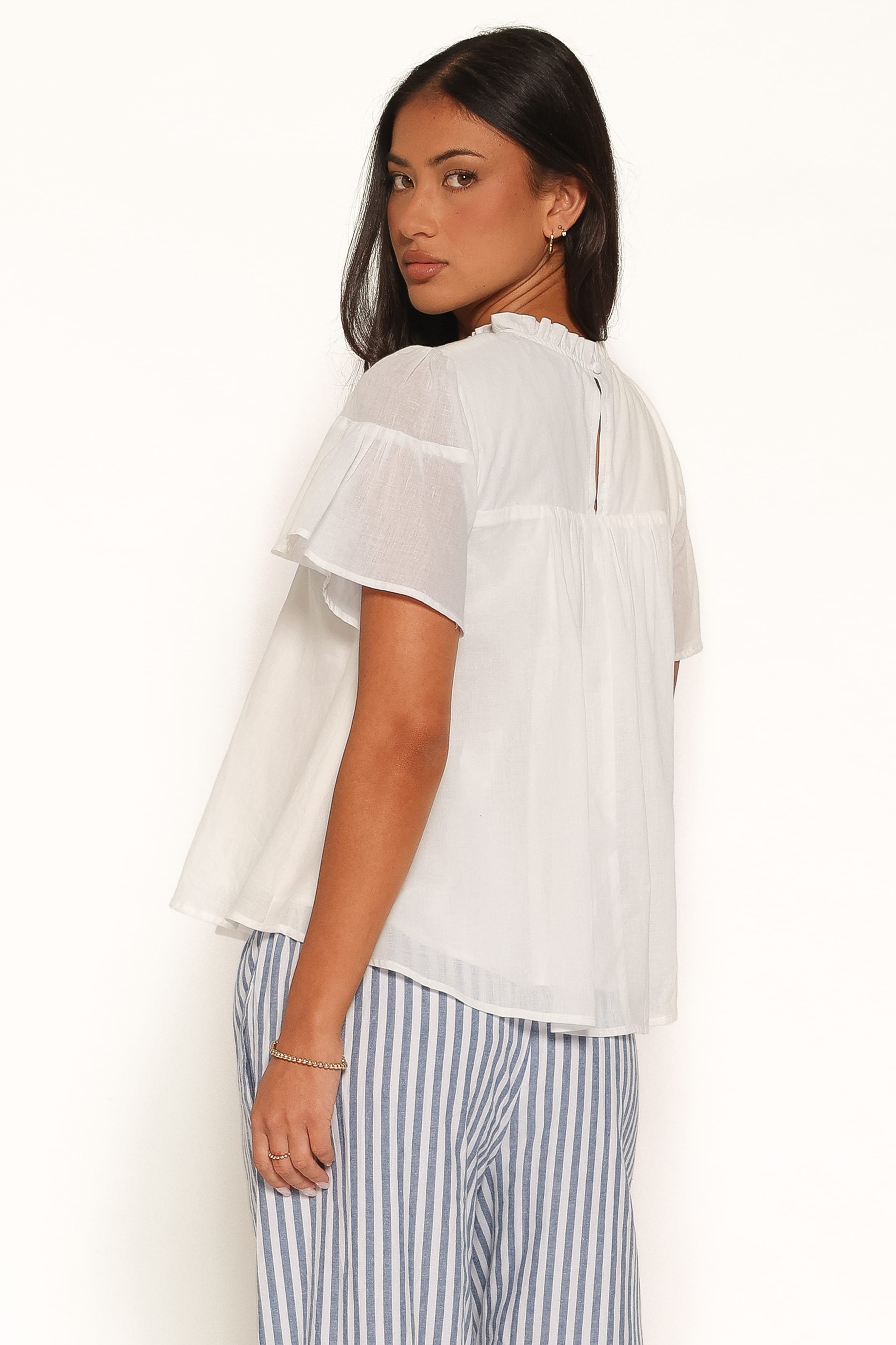 TOPS Charlston Top - White