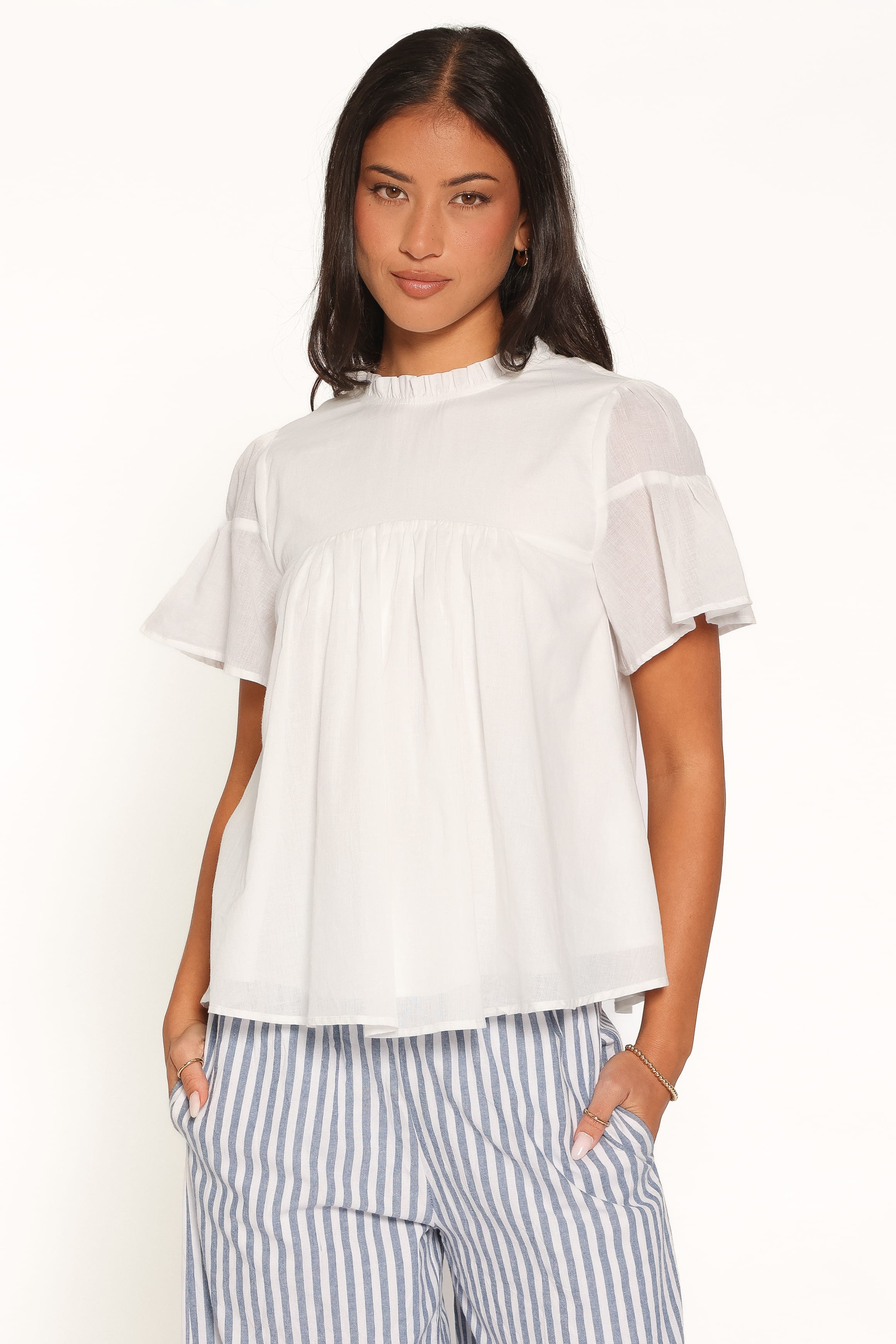 TOPS Charlston Top - White