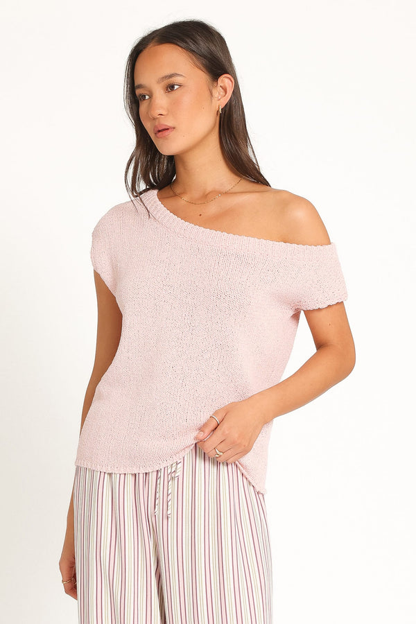 TOPS Coco Knit Top - Pink