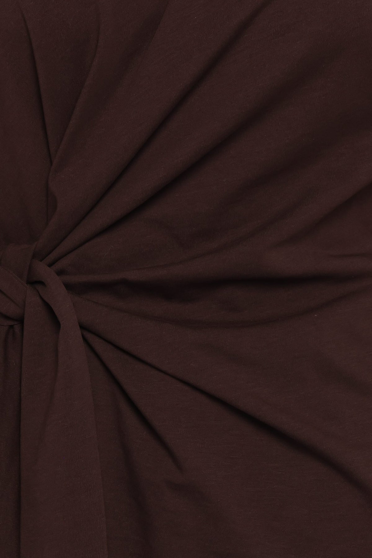 TOPS Devina Knot Tee - Brown